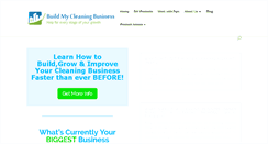Desktop Screenshot of buildmycleaningbusiness.net
