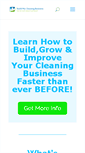 Mobile Screenshot of buildmycleaningbusiness.net