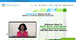 Desktop Screenshot of buildmycleaningbusiness.com